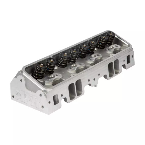 Cylinder Head - SBC Enforcer - Assembled - 2.050 / 1.600 in Valves - 200 cc Intake - 69 cc Chamber - 1.580 in Springs - Straight Plug - Aluminum - Small Block Chevy - Each Cylinder Head - SBC Enforcer - Assembled - 2.050 / 1.600 in Valves - 200 cc Intake - 69 cc Chamber - 1.580 in Springs - Straight Plug - Aluminum - Small Block Chevy - Each