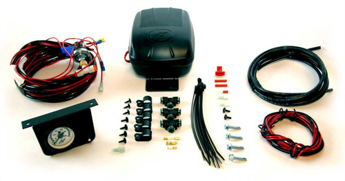 Air Compressor - Load Controller II - Suspension - 100 psi Max - 12V - Single Gauge - Controls / Pressure Sensor - Airlift Air Spring Kits - Kit Air Compressor - Load Controller II - Suspension - 100 psi Max - 12V - Single Gauge - Controls / Pressure Sensor - Airlift Air Spring Kits - Kit