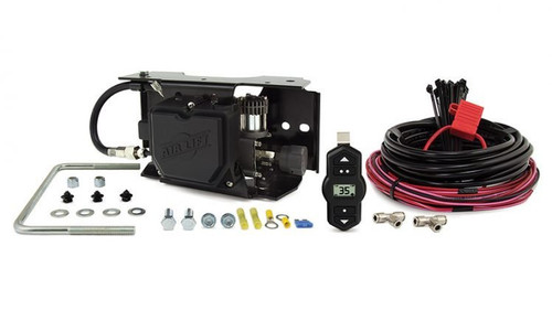 Air Compressor - WirelessOne 2nd Generation - Suspension - 100 psi Max - 12V - Digital Gauge - EZ Mount Bracket / Pressure Sensor / Wireless Controls - Airlift Air Spring Kits - Kit