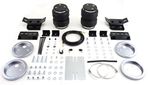 Air Spring Kit - Loadlifter 5000 - Bags / Brackets / Lines - 5000 lb Capacity - Black Powder Coat Brackets - Rear - GM Fullsize Truck 1999-2005 - Kit Air Spring Kit - Loadlifter 5000 - Bags / Brackets / Lines - 5000 lb Capacity - Black Powder Coat Brackets - Rear - GM Fullsize Truck 1999-2005 - Kit