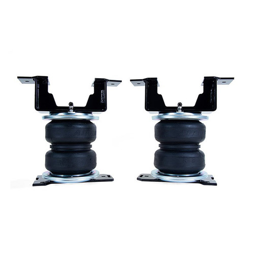 Air Spring Kit - Loadlifter 5000 - Bags / Brackets / Lines - 5000 lb Capacity - Black Powder Coat Brackets - Rear - GM Fullsize Truck 2019 - Kit
