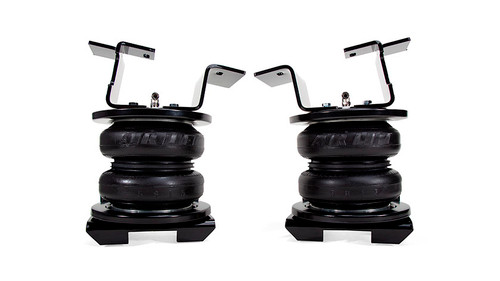 Air Spring Kit - Loadlifter 7500 XL - Bags / Brackets / Lines / Hardware Included - 7500 lb Capacity - Black Powder Coat Brackets - Rear - Ram Fullsize Truck 2019-22 - Kit