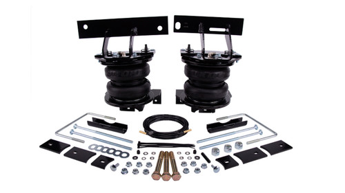 Air Spring Kit - Loadlifter 7500 XL - Bags / Brackets / Lines - 7500 lb Capacity - Black Powder Coat Brackets - Rear - Ford Fullsize Truck 2020 - Kit