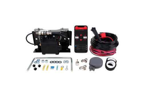 Air Compressor - WirelessAir - Suspension - 100 psi Max - 12V - Digital Gauge - Pressure Sensor / Wireless Controls - Airlift Air Springs - Kit