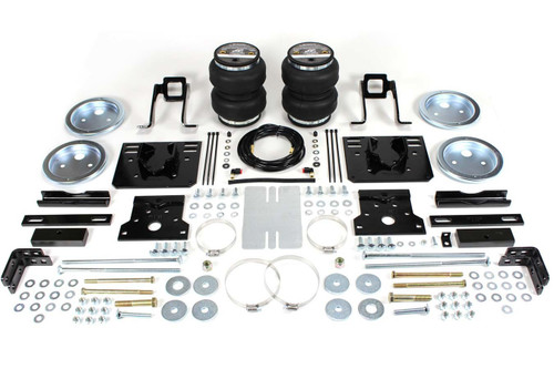 Air Spring Kit - Loadlifter 5000 Ultimate - Bags / Brackets / Lines - 5000 lb - Black Powder Coat Brackets - Rear - Ford Fullsize Truck 2005-10 - Kit Air Spring Kit - Loadlifter 5000 Ultimate - Bags / Brackets / Lines - 5000 lb - Black Powder Coat Brackets - Rear - Ford Fullsize Truck 2005-10 - Kit