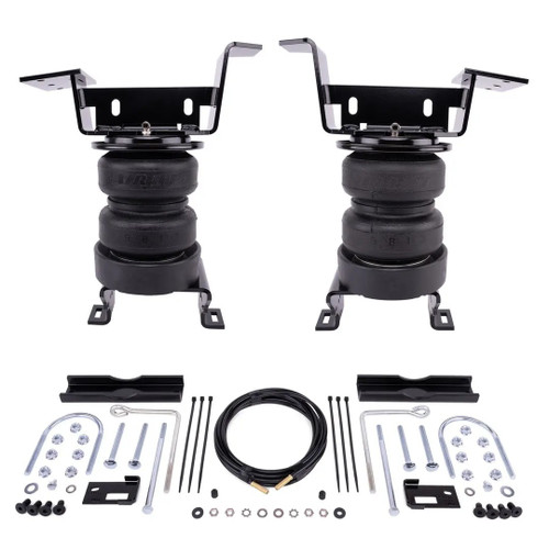 Air Spring Kit - Loadlifter 5000 Ultimate - Bags / Brackets / Lines - 5000 lb Capacity - Black Powder Coat - Rear - GM Fullsize Truck 2024-25 - Kit