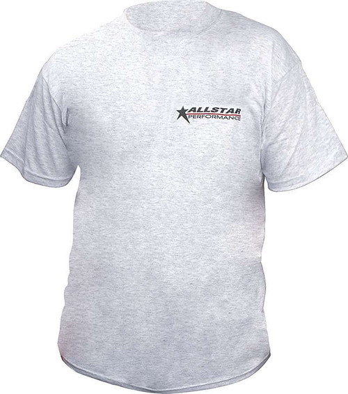 T-Shirt - Allstar Logo - Gray - Medium - Each