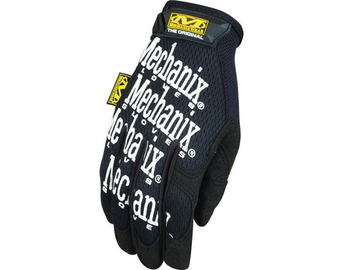 Shop Gloves - The Original - Hook and Loop Closure - Spandex / Synthetic Leather - Black - Women's Large - Pair