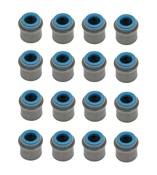 Valve Stem Seal - 5/16 in Valve Stem - 0.562 in OD - 0.476 in Guide OD - Viton - Set of 16
