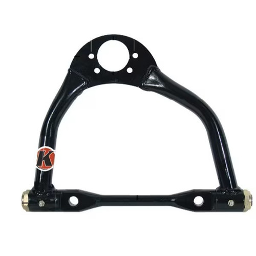 Control Arm - Tubular - Passenger Side - Upper - 8 in Long - Bolt-In Ball Joint - Steel - Black Powder Coat - GM Metric - Each