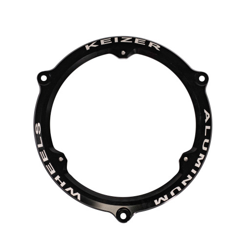 Wheel Balancer - Bolt-On - 3 Pin - 15 in Wheels - Aluminum - Black Anodized - Sprint Car - Each