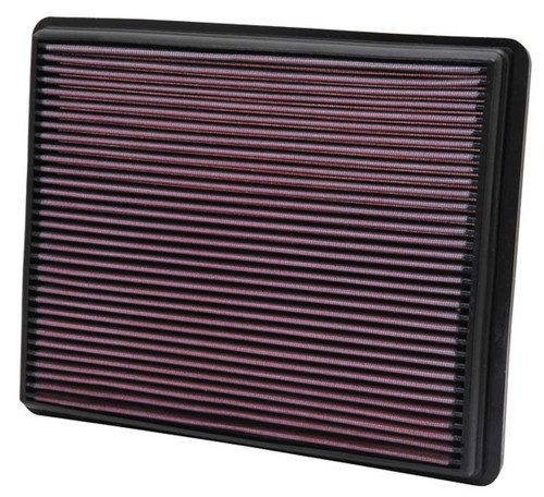 Air Filter Element - Panel - 12.438 x 9.813 in - 1.188 in Tall - Reusable Cotton - Red - GM Fullsize SUV / Truck 1999-2014 - Each