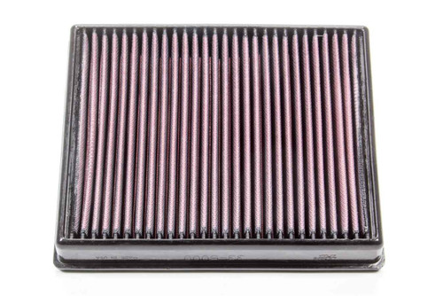 Air Filter Element - Panel - 9.625 x 7.813 in - 1.563 in Tall - Reusable Cotton - Red - Ford Fusion / Lincoln MKZ 2013-21 - Each