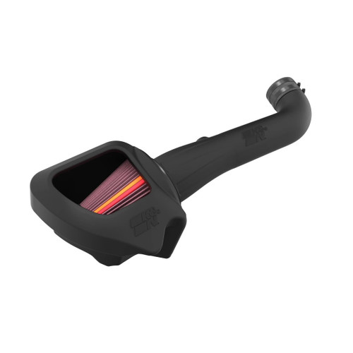 Air Induction System - NextGen - Reusable Oiled Filter - Plastic - Black - Mopar V6 - Jeep Wrangler JK 2012-18 - Kit
