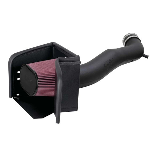 Air Induction System - 57 Series FIPK - Reusable Oiled Filter - Plastic - Black - Dodge Ram Fullsize Truck 2003-08 - Kit