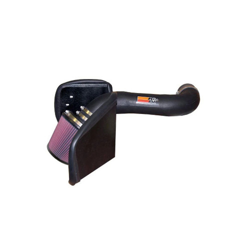 Air Induction System - 57 Series FIPK - Reusable Oiled Filter - Plastic - Black - Dodge Midsize Truck / Mitsubishi Raider 2005-10 - Kit