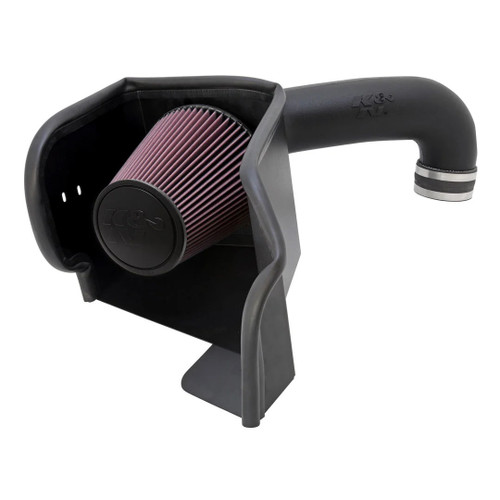 Air Induction System - 57 Series FIPK - Reusable Oiled Filter - Plastic - Black - V8 - Dodge Ram Fullsize Truck 2009-18 - Kit