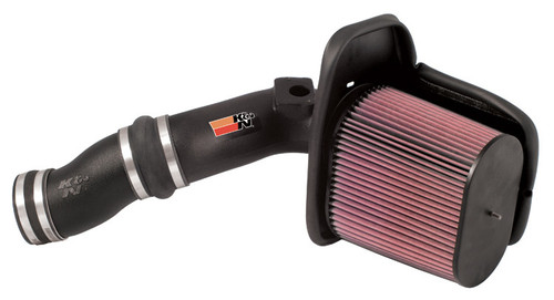 Air Induction System - 57 Series FIPK - Reusable Oiled Filter - Plastic - Black - Ford Fullsize SUV / Truck 2003-2007 - Kit