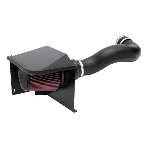 Air Induction System - 57 Series FIPK - Reusable Oiled Filter - Plastic - Black - GM Fullsize SUV / Truck 2007-08 - Kit