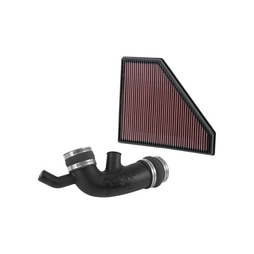 Air Induction System - 57 Series FIPK - Reusable Oiled Filter - Plastic - Black - 3.6 L - Chevy Camaro 2016-20 - Kit
