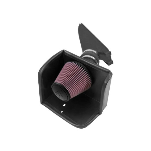 Air Induction System - 57 Series FIPK - Reusable Oiled Filter - Plastic - Black - V6 - Toyota Midsize Truck 2005-14 - Kit