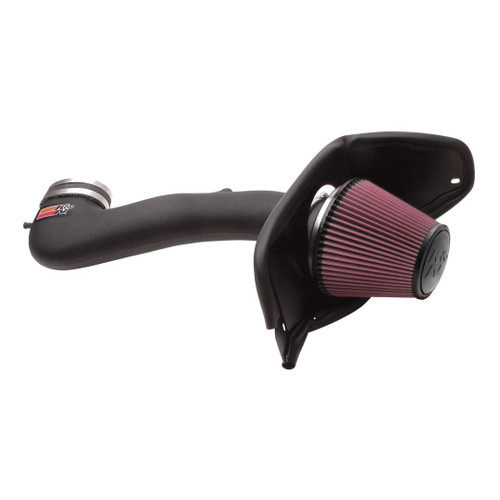Air Induction System - 63 Series AirCharger - Reusable Oiled Filter - Plastic - Black - Ford Mustang 2007-09 - Kit