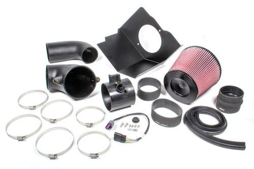Air Induction System - 63 Series AirCharger - Reusable Oiled Filter - Plastic - Black - GM Duramax - GM Fullsize Truck 2015-16 - Kit