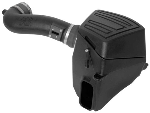 Air Induction System - 63 Series AirCharger - Reusable Oiled Filter - Plastic - Black - 5.3 L / 6.2 L - GM Fullsize SUV / Truck 2019-25 - Kit