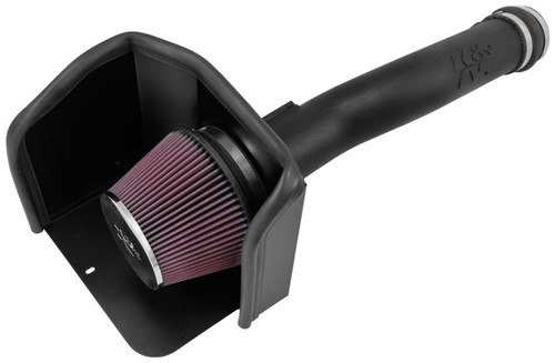 Air Induction System - Reusable Oiled Filter - Plastic - Black - Toyota Midsize Truck 2016-2023 - Kit