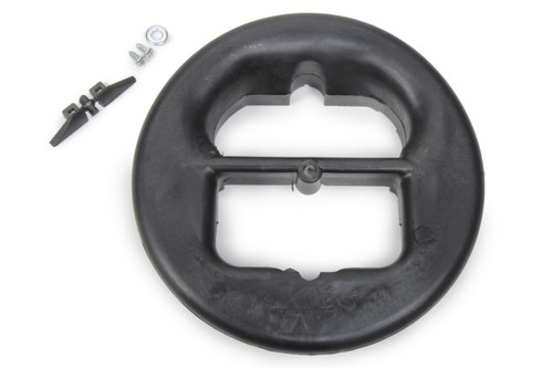 Air Flow Director - Stub Stack - 6.969 in OD - 1.688 in Tall - Polyurethane - Black - Holley 2300 Carburetors - Each