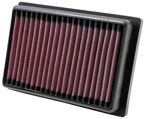 Air Filter Element - Panel - 7.125 x 4.938 in - 1.5 in Tall - Reusable Cotton - Red - Can-AM Spyder 2010-15 / Ryker 2019-21 - Each