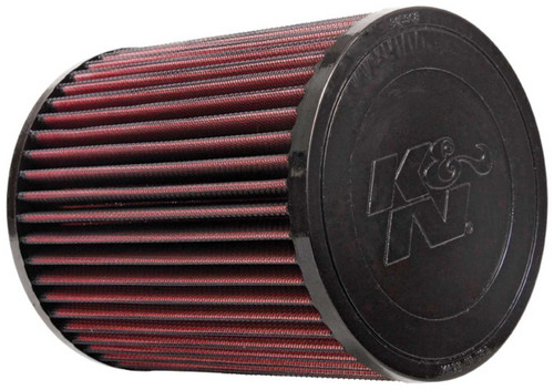 Air Filter Element - Clamp-On - Conical - 5.813 in Base - 5.813 in Top Diameter - 7.25 in Tall - 3.375 in Flange - Reusable Cotton - Red - GM / Isuzu / Saab - Each Air Filter Element - Clamp-On - Conical - 5.813 in Base - 5.813 in Top Diameter - 7.25 in Tall - 3.375 in Flange - Reusable Cotton - Red - GM / Isuzu / Saab - Each