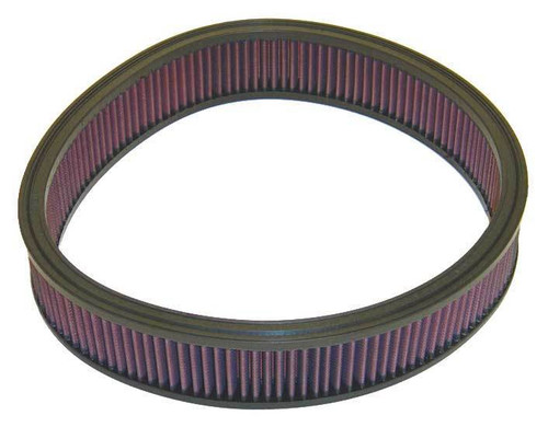 Air Filter Element - 13.125 in Diameter - 2.563 in Tall - Reusable Cotton - Red - GM 1968-79 - Each