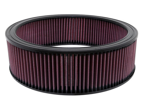 Air Filter Element - 13.75 in Diameter - 4.031 in Tall - Reusable Cotton - Red - GM 1978-96 - Each