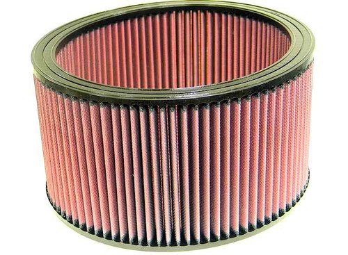 Air Filter Element - 11 in Diameter - 6 in Tall - Reusable Cotton - Red - Universal - Each