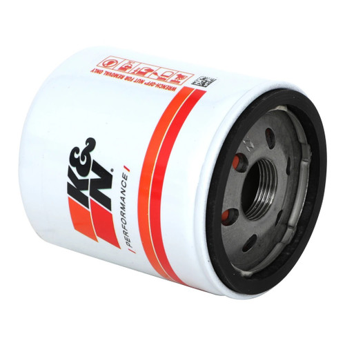 Oil Filter - Canister - Screw-On - 3.75 in Tall - 1-16 in Thread - Steel - White Paint - Various Applications - Each