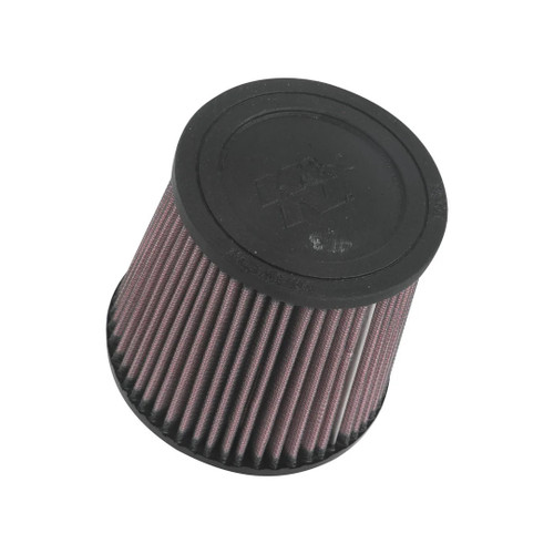 Air Filter Element - Clamp-On - Conical - 5.375 in Base - 4.5 in Top Diameter - 5 in Tall - 4 in Flange - Reusable Cotton - Red - Universal - Each Air Filter Element - Clamp-On - Conical - 5.375 in Base - 4.5 in Top Diameter - 5 in Tall - 4 in Flange - Reusable Cotton - Red - Universal - Each