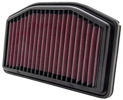 Air Filter Element - Panel - 10.063 x 5.813 in - 0.813 in Tall - Reusable Cotton - Red - Yamaha YZF 2009-14 - Each Air Filter Element - Panel - 10.063 x 5.813 in - 0.813 in Tall - Reusable Cotton - Red - Yamaha YZF 2009-14 - Each