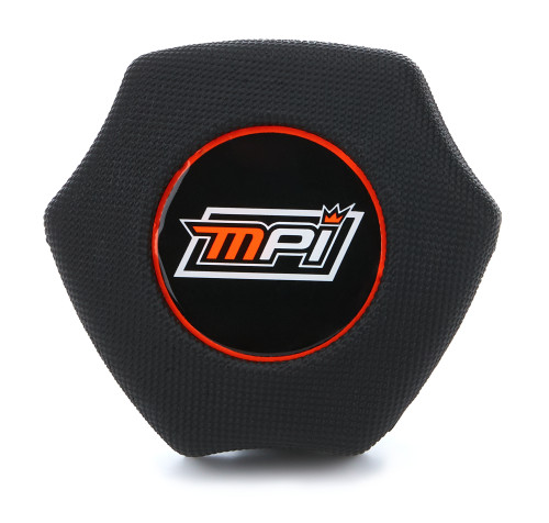 Steering Wheel Pad - 3-Spoke - Wrap Around - Polyurethane - Black - Each