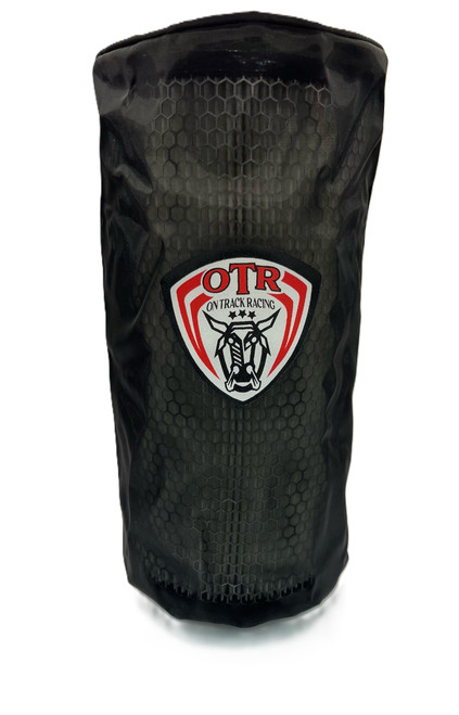 Air Filter Wrap - Round - 5 in Diameter - 11.73 in Tall - OTR Logo - Polyester - Black - Polaris RZR 900S / 1000S 2015-22 - Each
