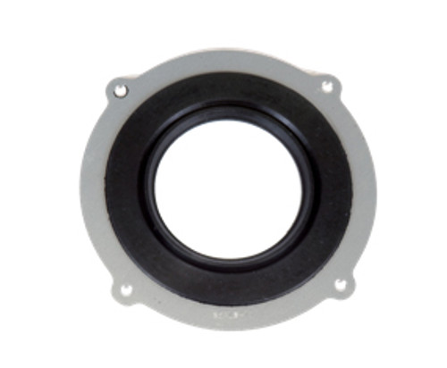 Firewall Grommet - 1 Hole - 4 in OD - 1.8 in ID - 0.04 in Thick - Aluminum / Rubber - Black / Natural - Each Firewall Grommet - 1 Hole - 4 in OD - 1.8 in ID - 0.04 in Thick - Aluminum / Rubber - Black / Natural - Each