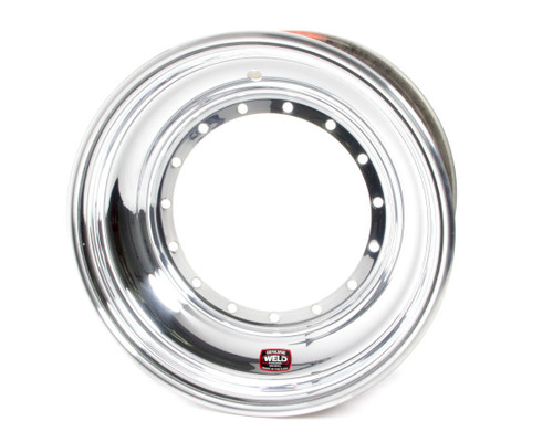 Wheel - Sprint Direct Mount - 15 x 8 in - 4.000 in Backspace - 5 x 9.75 in Bolt Pattern - Aluminum - Polished - Each