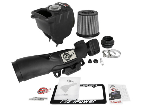 Air Induction System - Momentum GT - Reusable Oiled Filter - Plastic - Black - Jeep V6 - Jeep Gladiator 2020-25 / Jeep Wrangler JL 2018-25 - Kit