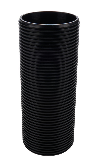 Coil-Over Sleeve - 2.5 in ID Spring - 2 in Shock Diameter - 5.75 in Length - Threaded - Aluminum - Black Anodized - Each Coil-Over Sleeve - 2.5 in ID Spring - 2 in Shock Diameter - 5.75 in Length - Threaded - Aluminum - Black Anodized - Each