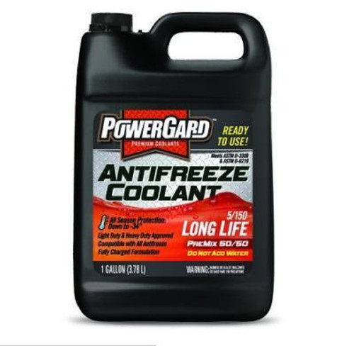 Antifreeze / Coolant - PowerGard - Pre-Mixed - 1 gal Jug - Each Antifreeze / Coolant - PowerGard - Pre-Mixed - 1 gal Jug - Each