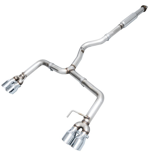 Exhaust System - Track Edition - Cat-Back - 3 in Diameter - Dual Rear Exit - 5 in Chrome Tips - Stainless - Natural - 20. L / 2.5 L - Subaru WRX 2012-21 - Kit