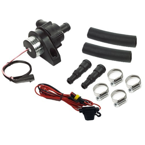 Water Pump - EBP23 - Electric - Brushless - Remote Mount - 3/4 in Hose Barb Inlet - 3/4 in Hose Barb Outlet - 6.1 GPM - Plastic - Black Natural - Universal - Kit