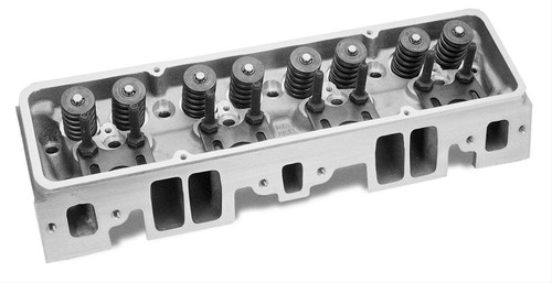 Cylinder Head - SHP - Assembled - 2.020 / 1.600 in Valves - 180 cc Intake - 64 cc Chamber - 1.250 in Springs - Straight Plug - Aluminum - Small Block Chevy - Each