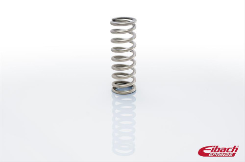 Coil Spring - Conventional - 2.5 in OD - 10 in Length - 150 lb/in Spring Rate - Steel - Silver Powder Coat - Each Coil Spring - Conventional - 2.5 in OD - 10 in Length - 150 lb/in Spring Rate - Steel - Silver Powder Coat - Each