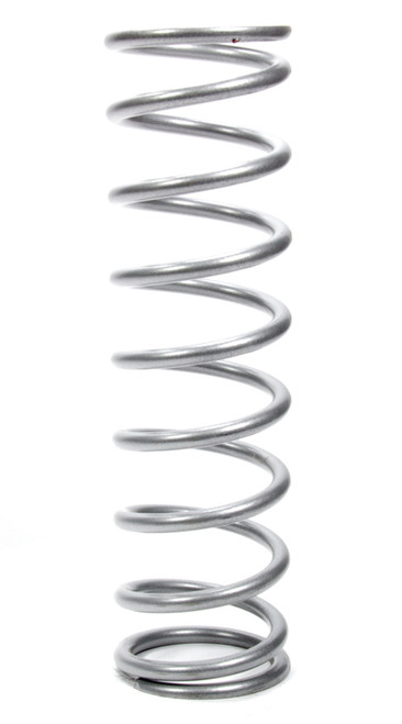 Coil Spring - Coil-Over - 3 in ID - 14 in Length - 100 lb/in Spring Rate - Steel - Silver Powder Coat - Each Coil Spring - Coil-Over - 3 in ID - 14 in Length - 100 lb/in Spring Rate - Steel - Silver Powder Coat - Each